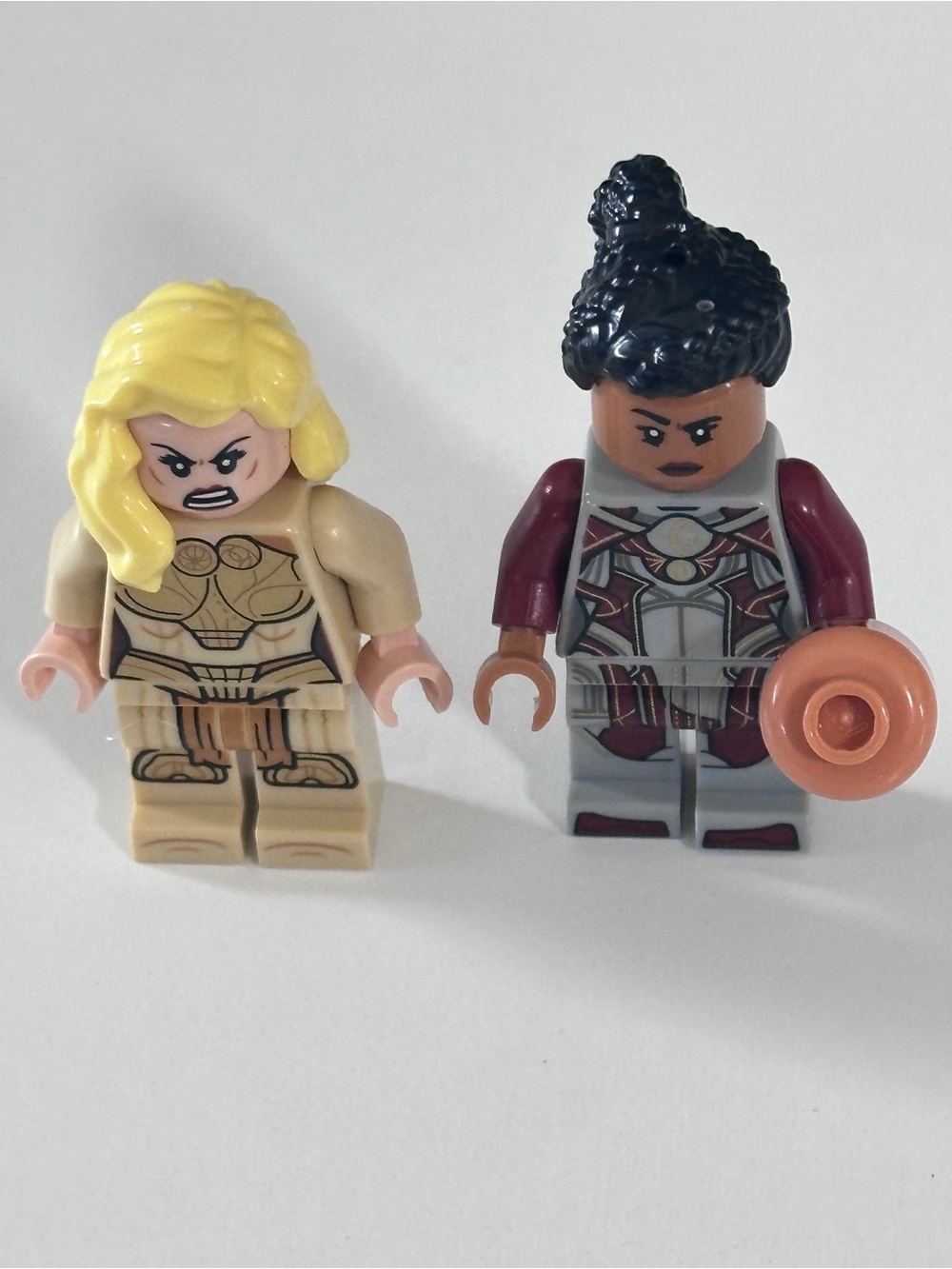 LEGO Marvel Eternals Thena Ajak Minifigures Lot of 2 Authentic LEGO Super Heroes